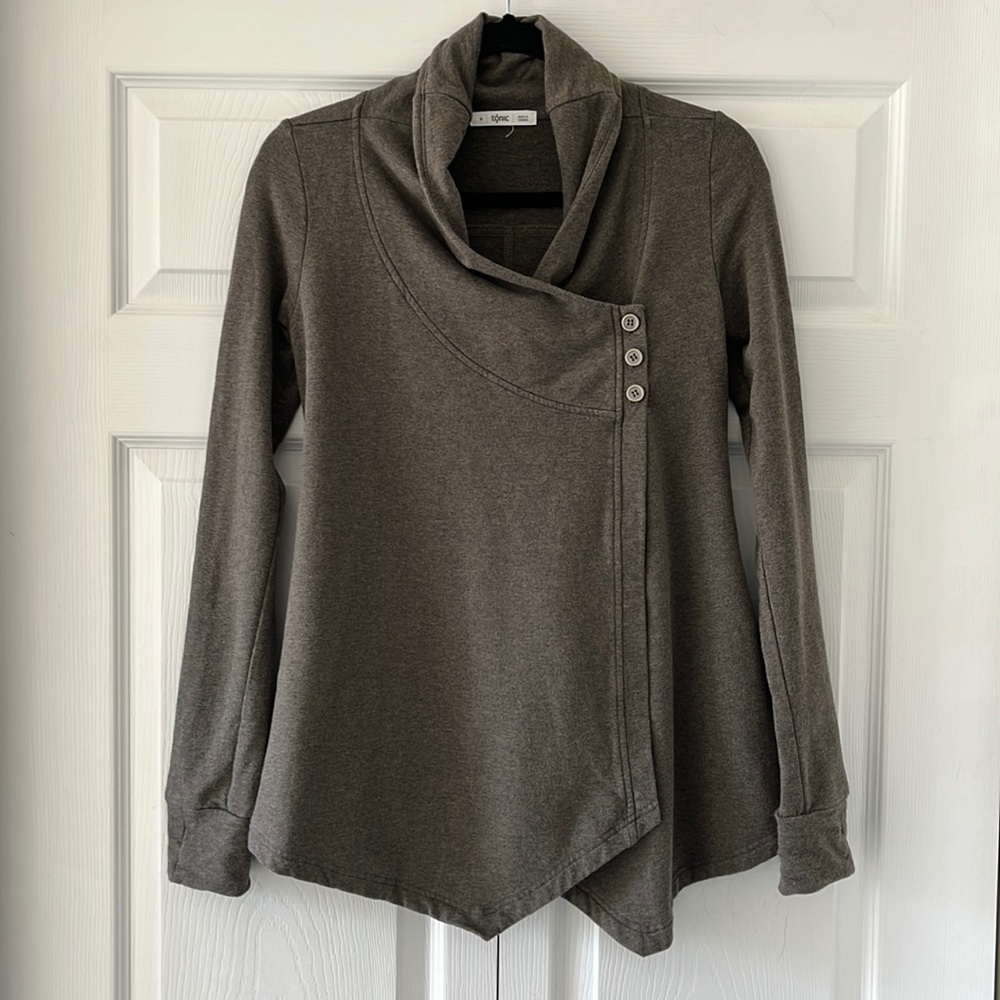 Tonic wrap sweater